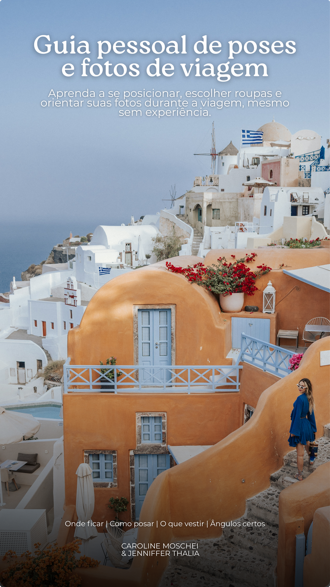 Capa do Guia de Poses e Fotos de Viagem